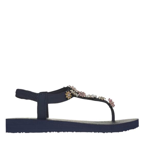 SKECHERS Shoes - NEW SKECHERS women's cali meditation happy daisies sandals in navy